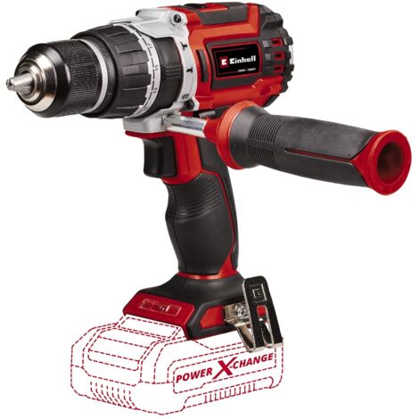 Einhell Professional Trapano a percussione a batteria TP-CD 18/60 Li-i BL Solo PXC (ioni di litio, 18 V, motore senza spazzole, 60 Nm, 32.000 colpi al minuto, senza batteria e caricabatteria)