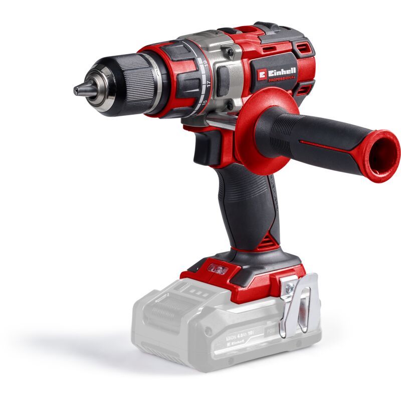 Professional Perceuse visseuse sans fil tp-cd 18/80 Li BL-Solo Power X-Change (18V, moteur Brushless, couple 80 Nm, Mandrin 13mm) Livré sans Batterie