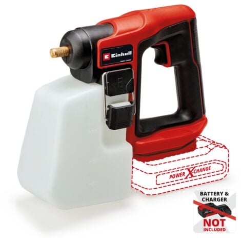 Einhell Pulvérisateur à pression sans fil GE-WS 18/10 Li Solo  Power X-Change (18 V, Pression Max 1,3 bar, Débit 9,60 l/h) Livré sans batterie ni chargeur