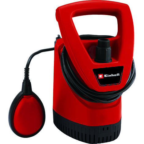 Einhell Regenfasspumpe GE-SP 3546 RB (350 W, max. Fremdkörpergröße 2,5 mm, max. Fördermenge 4.6 L/h, max. Förderhöhe 11 m, stufenloser Schwimmschalter, Kunststoff-Pumpengehäuse)