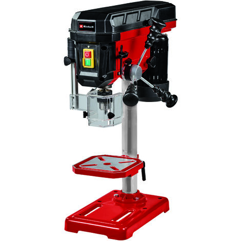 Einhell Säulenbohrmaschine TC-BD 500 (500 W, bis 2410 min-1, 9 Stufen, max. Bohrtiefe 50 mm, einstellbarer Tiefenanschlag, neig-/drehbarer und höhenverstellbarer Bohrtisch)
