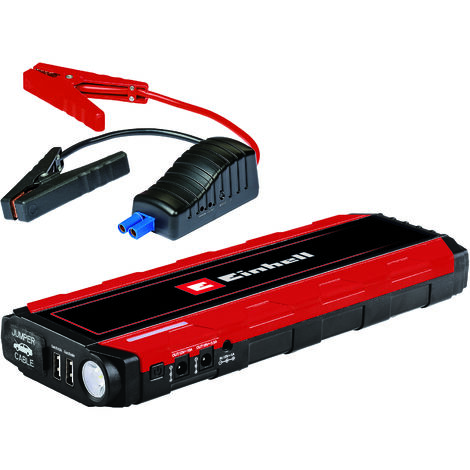 Einhell Schnellstartsystem CE-JS 18 1091531 Starthilfestrom (12 V)=300 A  USB-Steckdose 2x, Ladezust