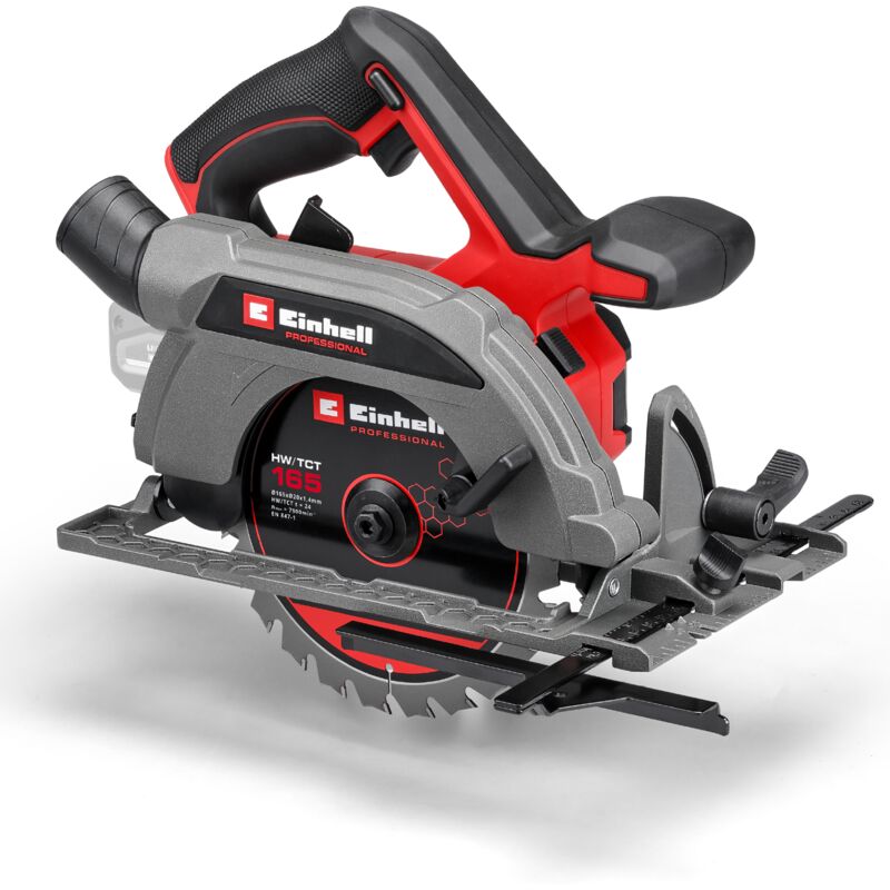 Scie circulaire sans fil TP CS 18165 Li BL Solo 18V brushless coupé 59mm LED intégrée sans batteriechargeur - vue 2