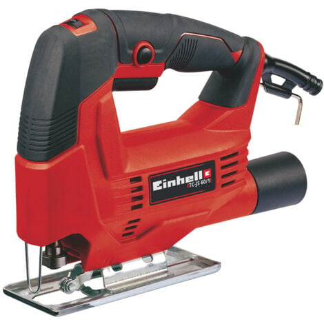 Einhell Scie sauteuse TC-JS 60/1 (400 W, 240 V, Maximum 60 mm, 45 ° Inclinaison Coupe, vitesse de rotation électronique)