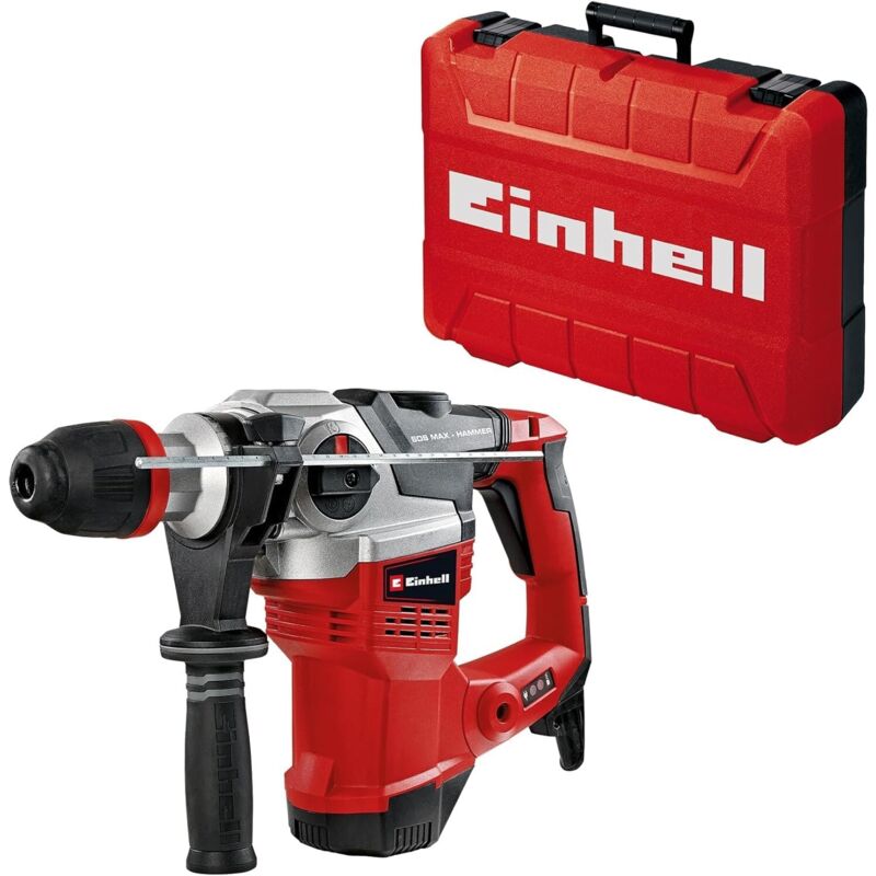 Einhell Corded Rotary Hammer 9J SDS Max Drill TE-RH 38 3F Electric 1050W + Case