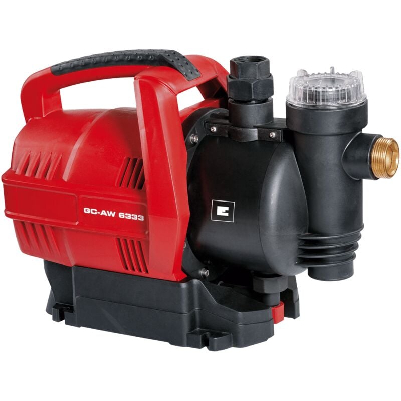 Einhell - Pompe d'arrosage automatique ge-aw 6333 (600 w, grande ouverture de remplissage, filtre anti-sable avec clapet anti-retour intégré,