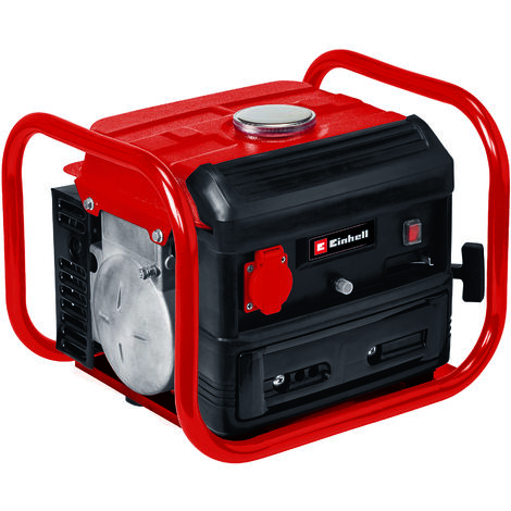 Einhell Stromerzeuger (Benzin) TC-PG 10/E5 (max 1000 W, 4 L Tank, 680 W Dauerleistung, 2-Takt-Motor, 1x 230 V, Überlastschutz, stabiler Rahmen, 18,8 kg Gewicht)