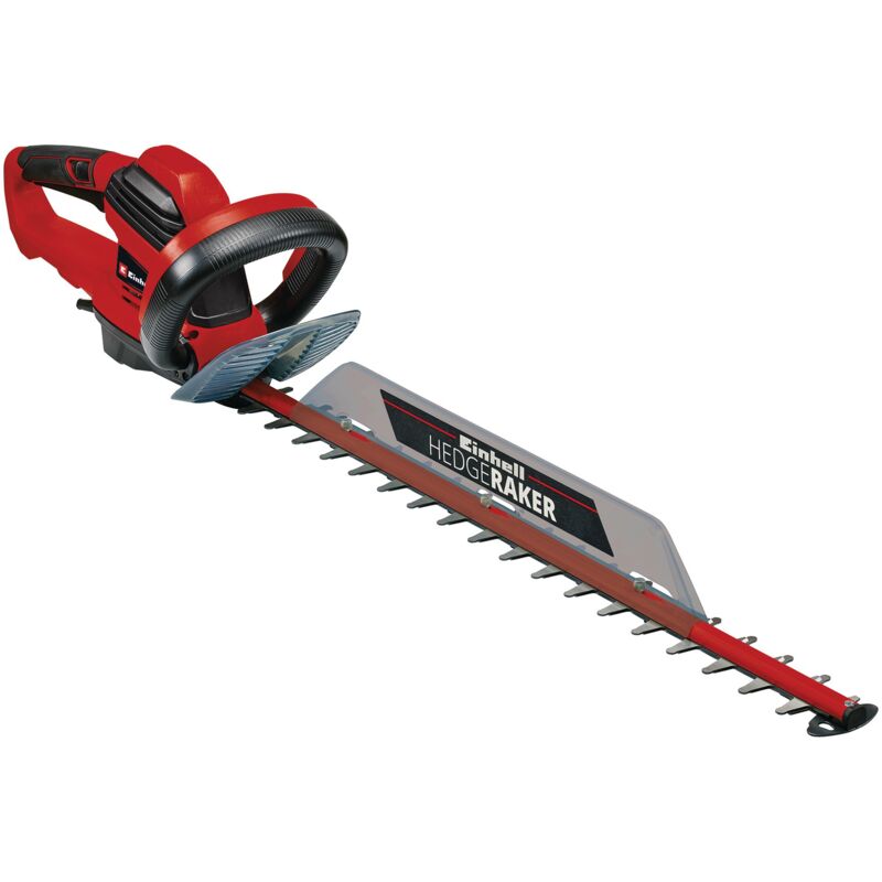 Einhell - Taille-haies électrique ge-eh 6560 (650 w, Longueur de coupe 60 cm, Longueur de lame 66 cm, Ecartement des dents 30 mm)