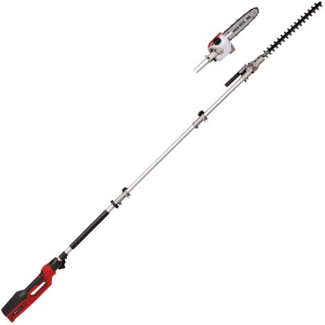 Einhell Taille-haies élagueuse télescopique GC-HC 90/2046 T (900 W, Longueur de Coupe de 41,2 cm pour Le Taille-haie et de 18 cm pour l’élagueuse, Manche Extensible Jusqu’à 2,60 m)