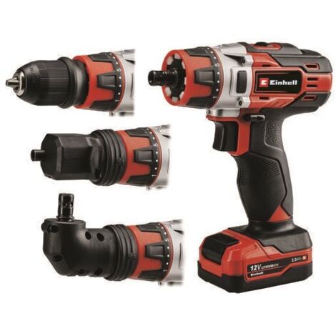 Einhell Taladro inalámbrico Kit TE-CD 12/1 3X -LI (1X2 Ah)