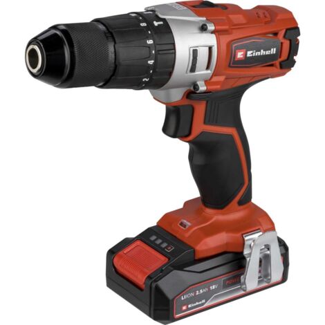 Einhell Taladro percutor TE-CD 18/2 LI-I + 22 Accesorios