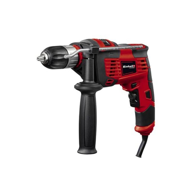 Tc-id 1000 e perceuse à percussion avec 64 accessoires - 4259857 - Einhell