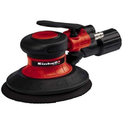 Einhell TC-PE 150 Lijadora Excéntrica Neumática Roja