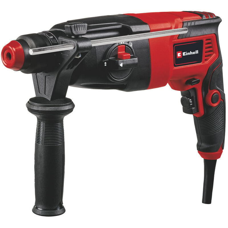 SDS-Plus Rotary Hammer Drill - 620W Power 2.2J - Functions: Drill/Impact/Chisel/Fixing - With Carry Case - tc-rh 620 4F - Einhell