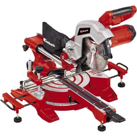 Einhell TC-SM 216 Sliding Crosscut Mitre Saw 216mm Corded Blade + Cut Laser Line