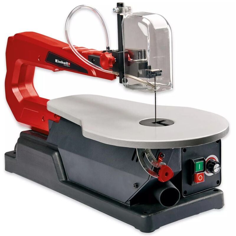 Einhell - tc-ss 405 e Scroll Saw 52mm 120W + 2x Saw Blades 45 Degree Tilt 4309040