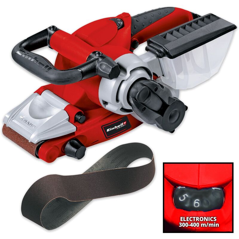 Te-bs 8540 e Variable Speed Belt Sander 75 x 533mm 850W Sanding 240V - Einhell