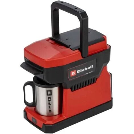 Einhell TE-CF 18 Li-Solo Power X-Change Macchina per il caffè Rosso Capacità tazze=1 funzione macchina caffè