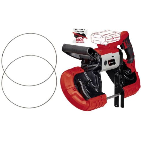 Einhell TE-MB 18/127 Li - Solo Sega a nastro per metallo PXC 18 V senza batteria