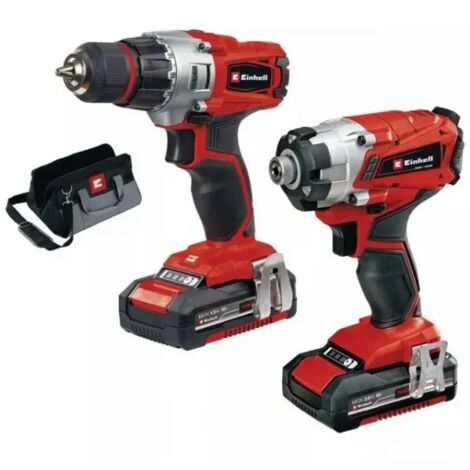 Einhell TE-TK 18/1 Li Kit (CD+CI) Set trapani e avvitatori con batteria 18 V