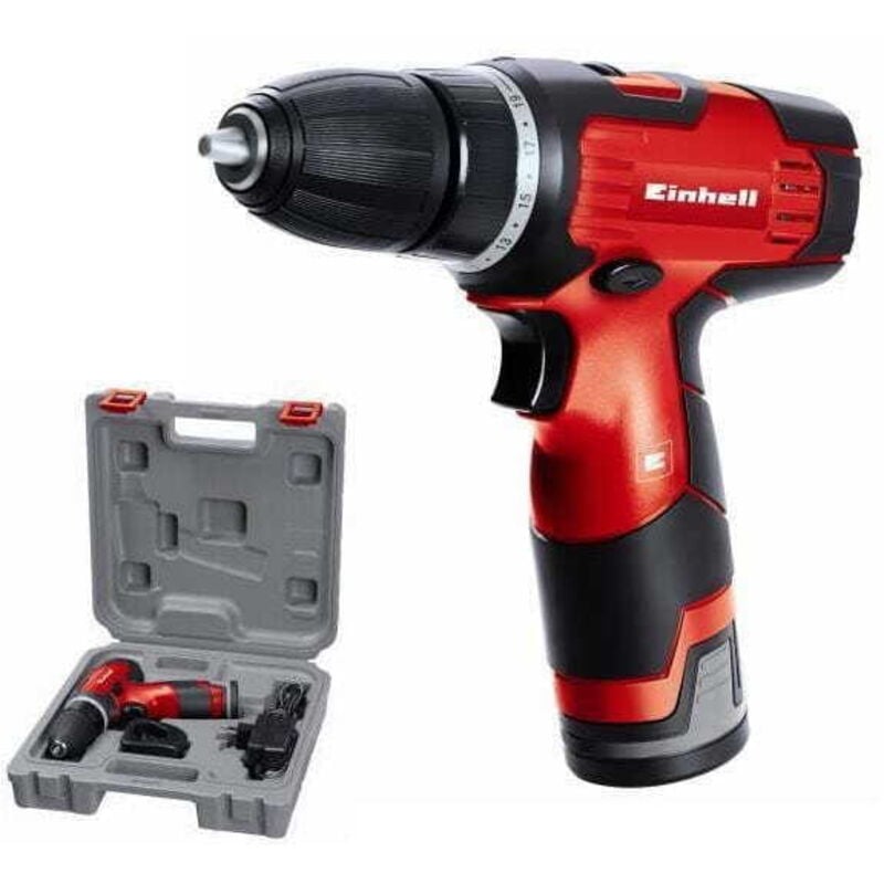 4513660 Avvitatore Con Batteria Al Litio Th-Cd 12-2, 1.3W 12V, 3/8 pollici - Einhell