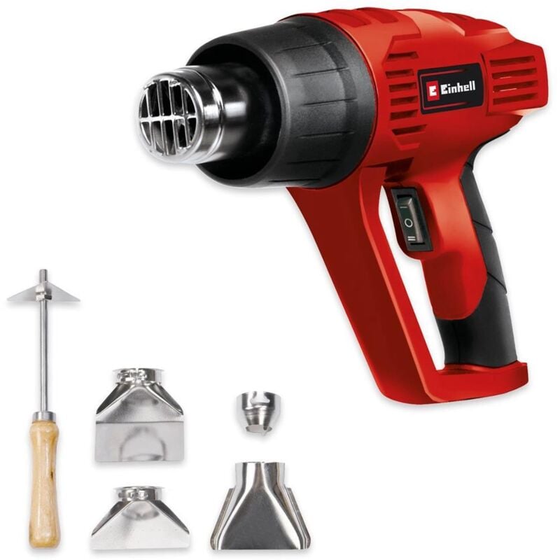 Einhell - 4520179 th-ha 2000/1 Hot Air Heat Gun 2000W 500C Max Temperature