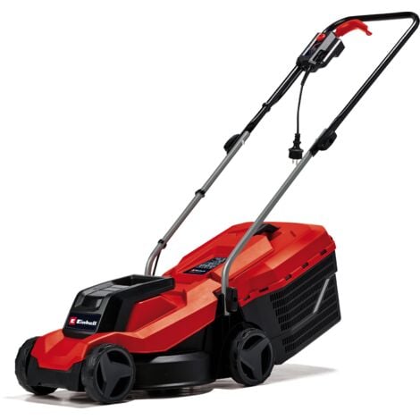 Einhell Tondeuse à gazon électrique GC-EM 1000/32 (1 000 W largeur de coupe 32 cm, hauteur de coupe réglable à 3 niveaux,bac collecteur 30L)