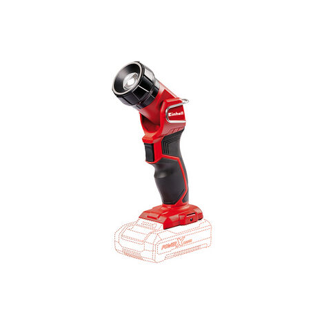 Einhell - Torcia a batteria TC-CL 18 Li H-Solo Power X-Change (18 V, Flusso luminoso: 280 lm, Fino a 32 ore di durata della batteria, 1 LED, senza batteria né caricabatterie) [Classe energetica A+]