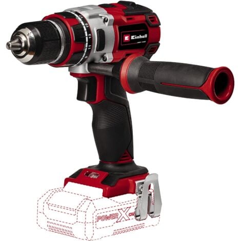 Einhell Trapano Avvitatore a Batteria TE-CD 18 Li Brushless-Solo Power X-Change (18V, Motore Brushless, 2 Velocità, Torsione 60 Nm, senza Batteria e Caricabatteria)