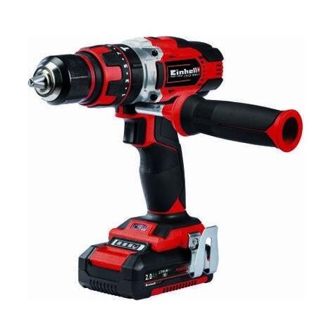 Einhell Trapano avvitatore a percussione a batteria TE-CD 18/48 Li-i kit 2x2,0 ah