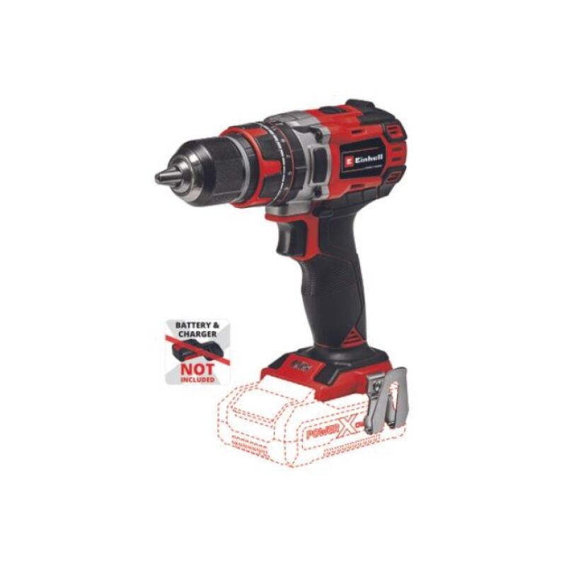 Trapano avvitatore a percussione Einhell a batteria tp-cd 18/50 li-i bl-solo 18v - 4513942
