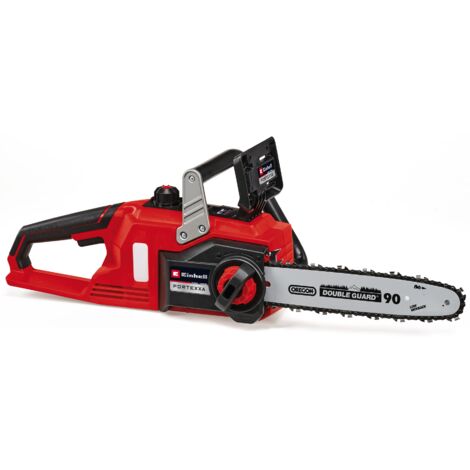 Einhell Tronçonneuse sans fil FORTEXXA 18/30 Solo PXC (18V, Brushless, guide-chaîne 30 cm, régime max 4 300 tr/min) Livré sans Batterie ni Chargeur