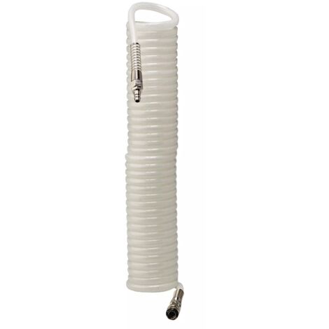 EINHELL Tuyau d'air en spirale 10m - Ø intérieur 9,3mm - pression max 15 bar - raccord rapide