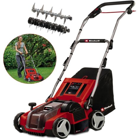 Einhell Twin 18v 36v Cordless Scarifier Aerator 35cm Power X-Change GE-SA 36/35