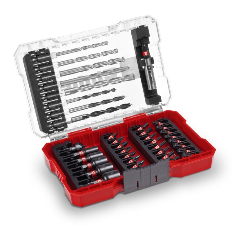 Einhell - Universal Impact Drill Bit Set 39 Pieces With m-case Box kwb Accessory