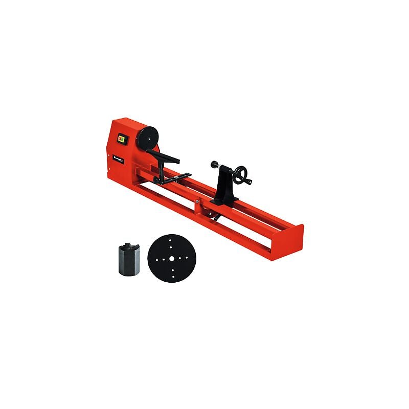 Turning Machine Lathe 400W tc-ww 1000/1 Metal Build Double Guide Framed - Einhell