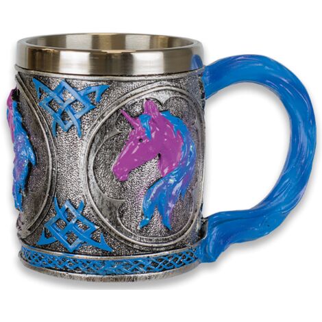 Einhorn Harz Fantasy Becher