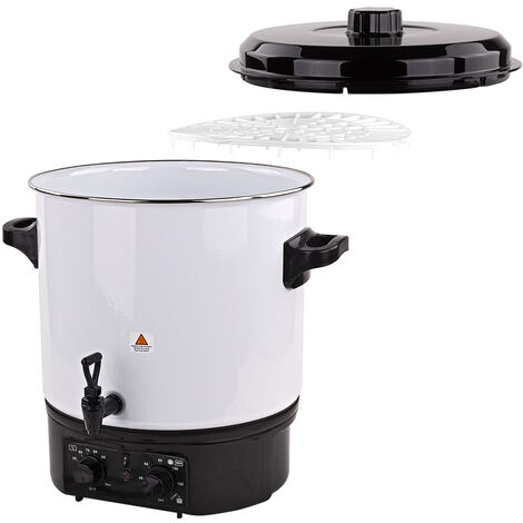 Einkochautomat Einkocher 27L 1800W Einkochtopf Glühweintopf Gulaschkanone