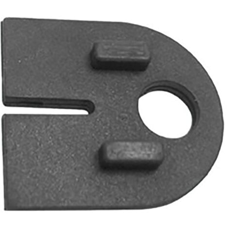 Einlage zu Glasklemmbeschlag Modell 22 für 8 mm Glas, Gummi