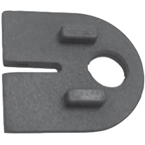 Einlage zu Glasklemmbeschlag Modell 25 für 8,76 mm Glas, Gummi