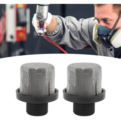 Einlassfilter für Airless-Farbspritzgeräte – ABS & Eisen – 6 x 4 cm – 2 Stück