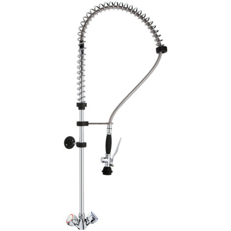 Einloch-Duscharmatur mit Brause, Höhe 103 cm - Hendi 810262