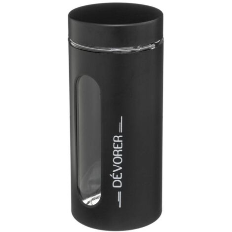 Einmachglas aus glas und metall ublo 1,25l schwarz  - 5five