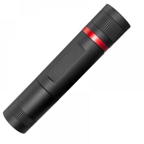 EINNENFFER Ultra-wiederaufladbare LED-Taschenlampe - Hell mit einstellbarem Zoom - Ideal für Camping, Wandern und Notfälle
