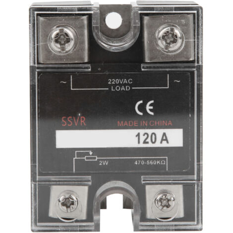 Einphasen-Spannungsregler 220 V AC BERM R 120 A, Halbleiter, Last 470–560 kΩ