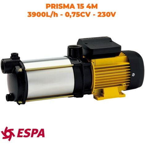Espa Prisma - Zentrifugalpumpe, horizontal, Prisma, 25/4 m, 230 V