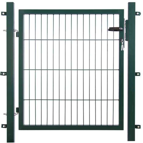 Einstabtor 1500 x 1000 mm grün New-System, 250 x 50 4-kant