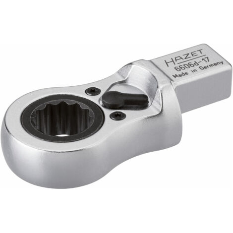 Einsteck- Ringratschenschlüssel 17mm 14x18mm Hazet