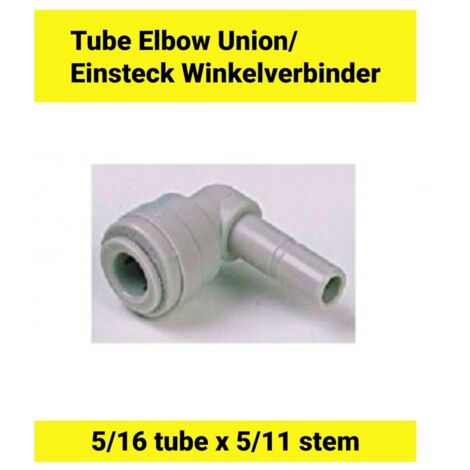 Einsteck Winkelverbinder 5/16tube x 5/16stem