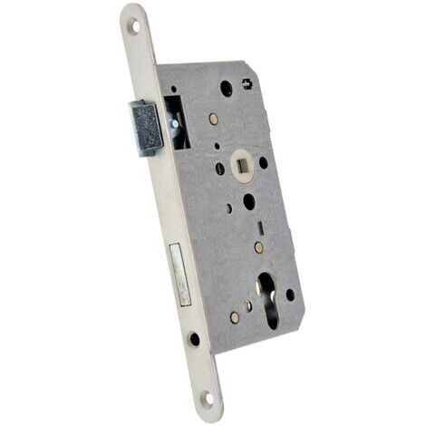Einsteckschloss Holztürschloss PZ/W 60/72/20/8 165x93x15,5mm rund DIN L